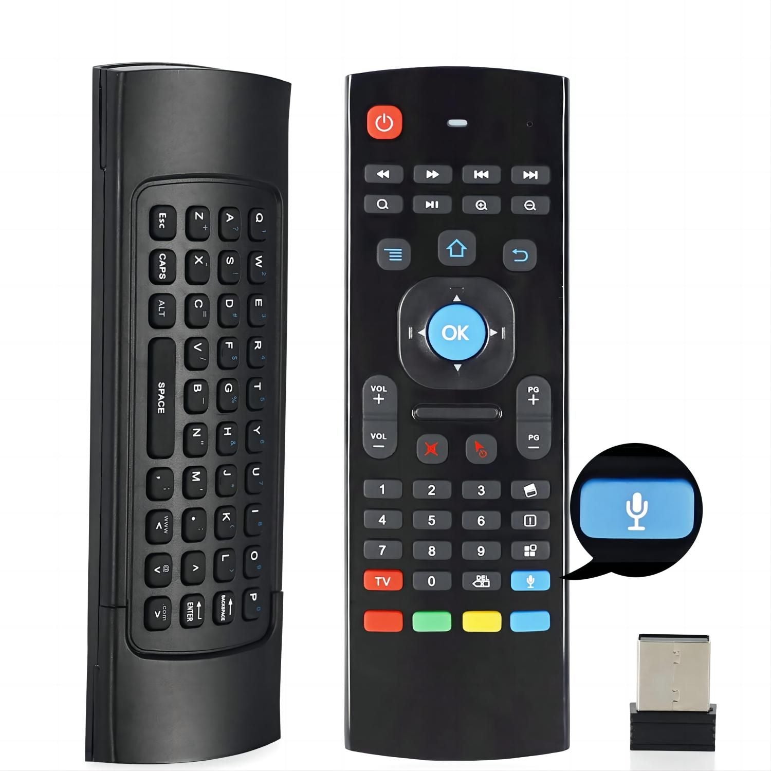 2 in 1 Air Mouse and keyboard Controller